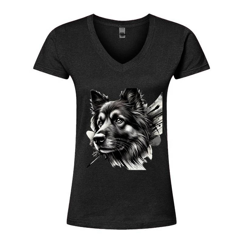 My Dog V-Neck T-Shirt