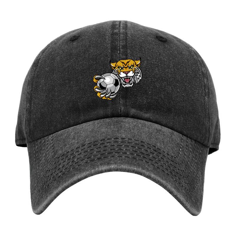 Tiger Football Baseball Cap