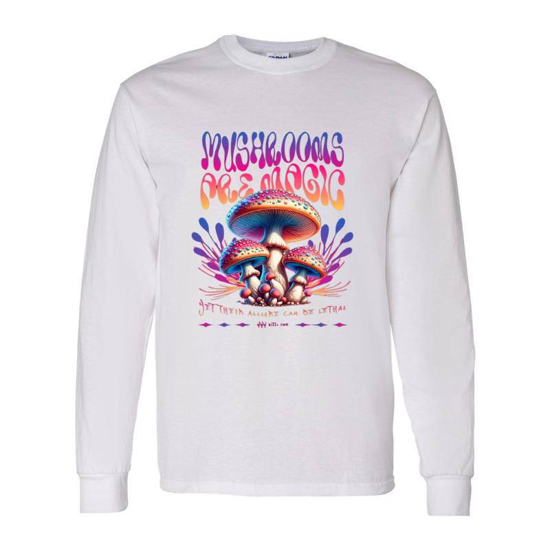 Mushrooms Are Magic Long Sleeve Shirt