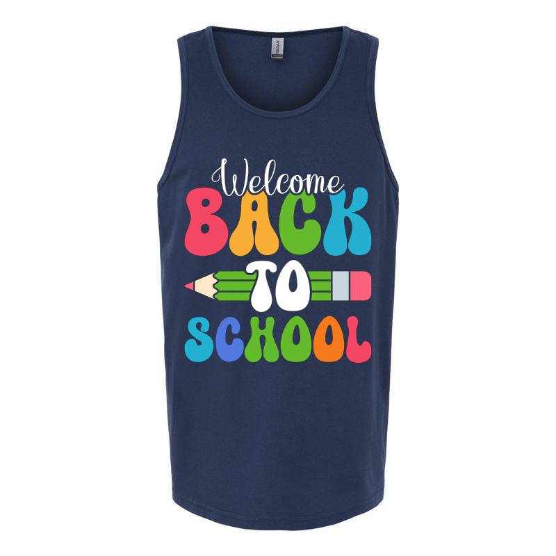 Welcome Back To School Tank Top T-Shirt