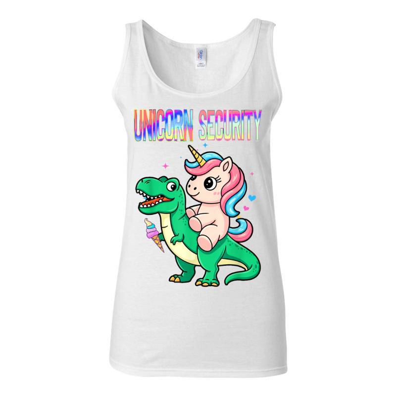 Unicorn Security Tank Top T-Shirt