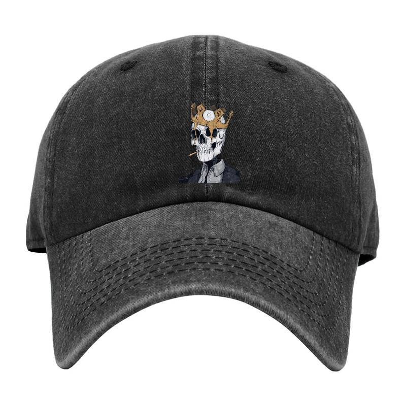 King Skull Baseball Cap