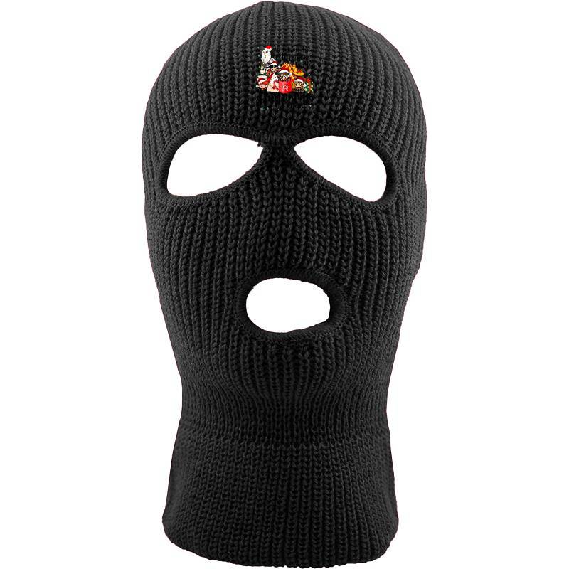 Christmas Hogwarts Three hole mask