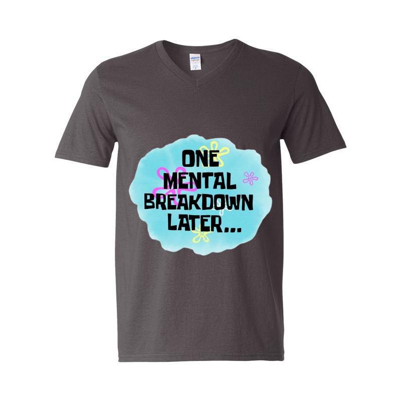 Mental Breakdown V-Neck T-Shirt