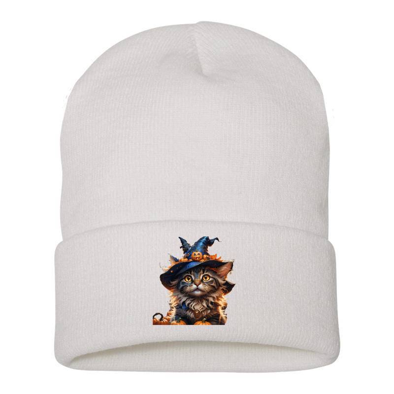 Cat Halloween Beanie