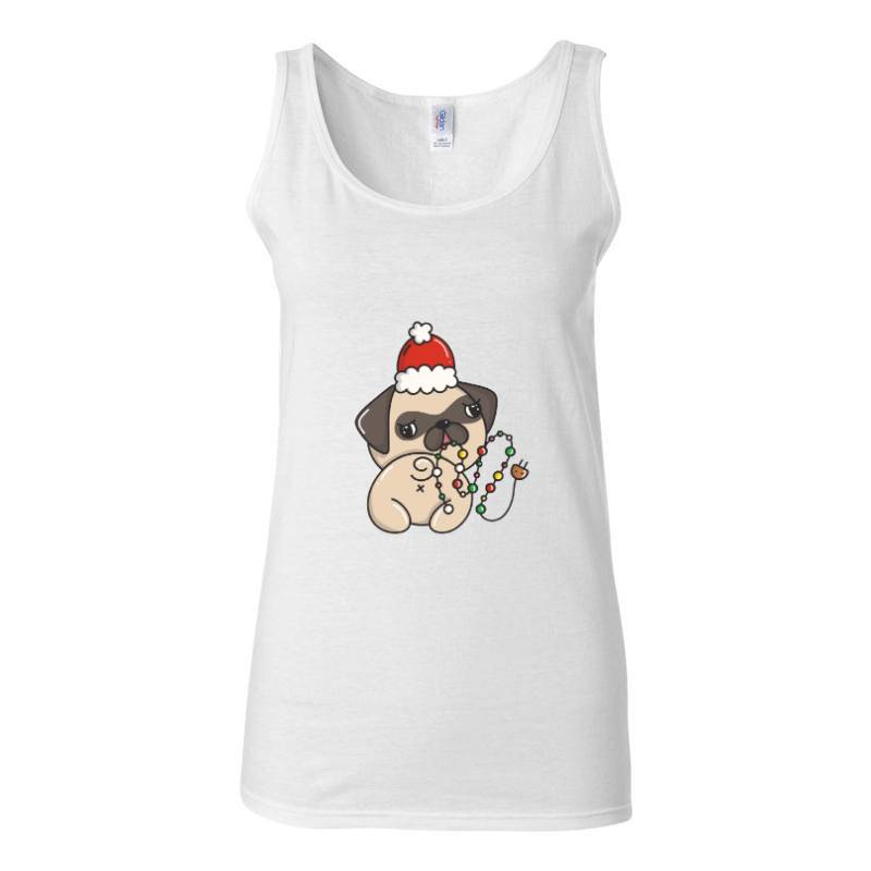 Cristmas dog Tank Top T-Shirt
