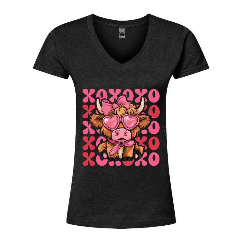 Valentine's Day V-Neck T-Shirt