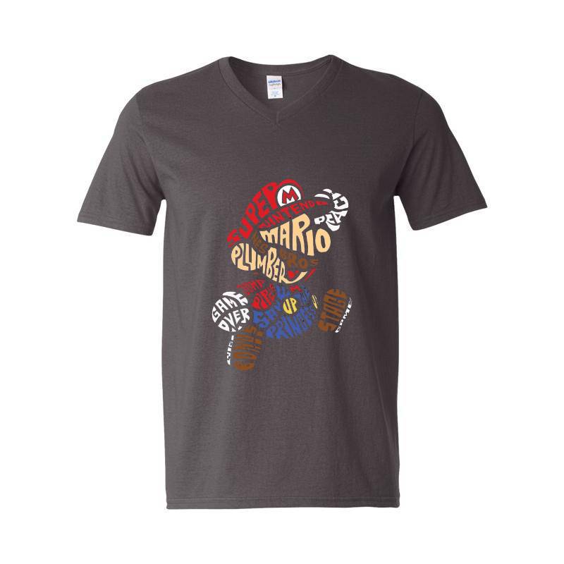 Super Mario V-Neck T-Shirt