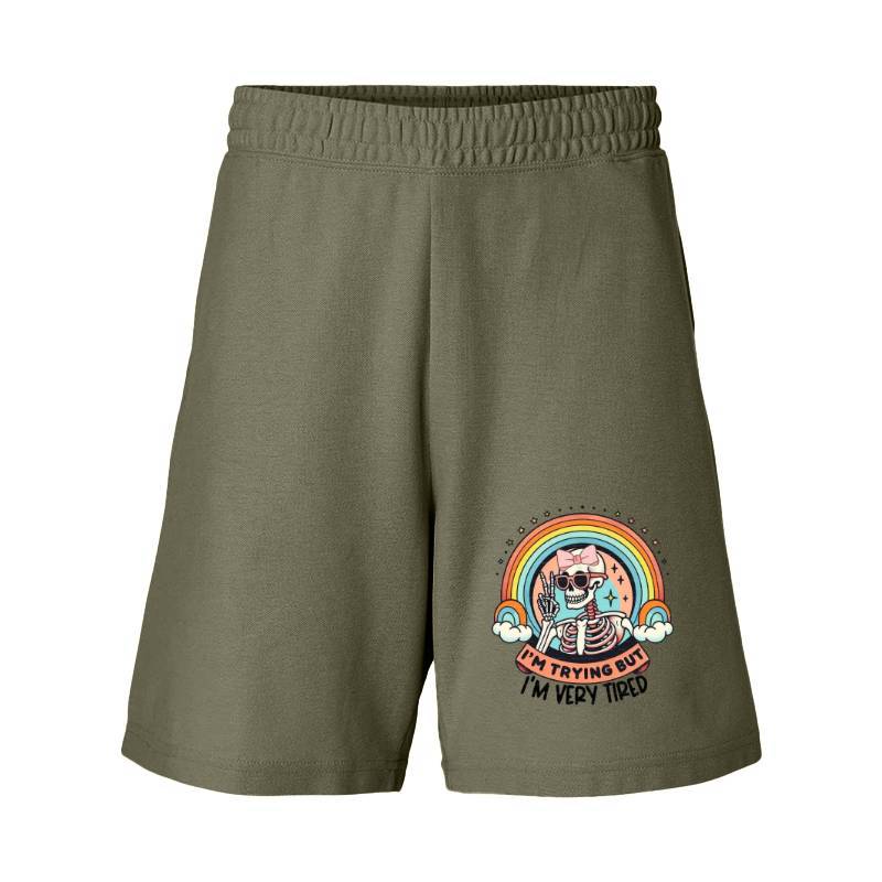 Rainbow Skull Short