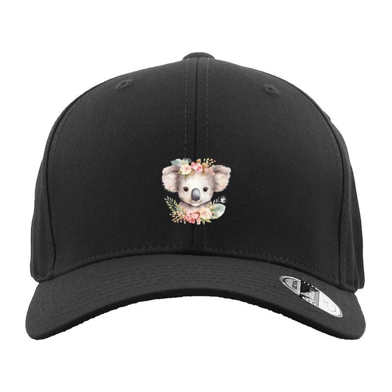Koala with flower Hat