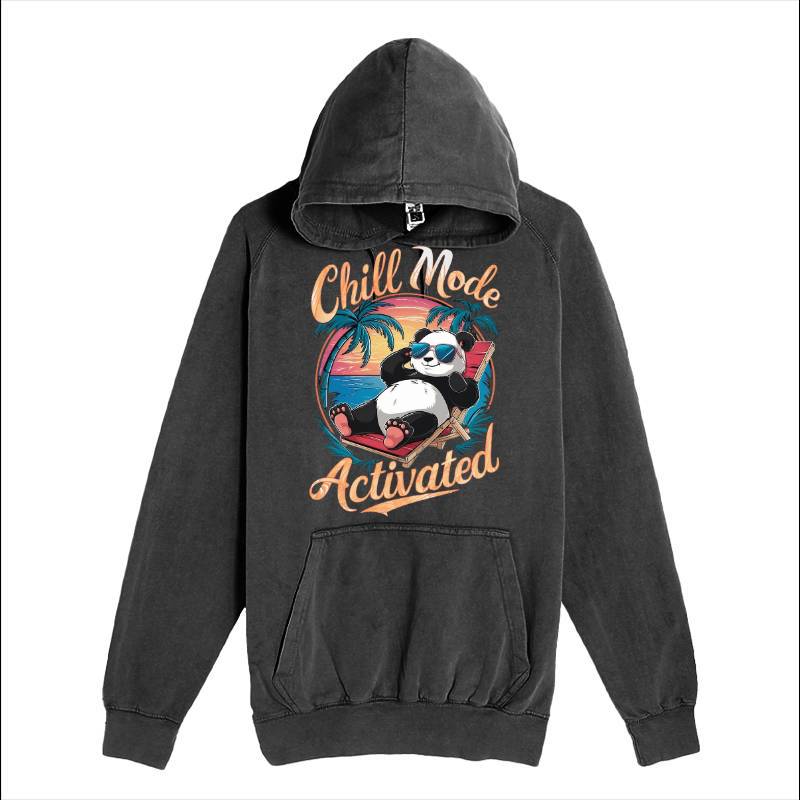 Chill Mode Panda Hoodie