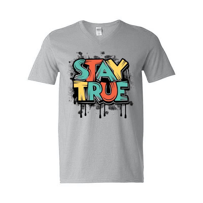 Stay True V-Neck T-Shirt