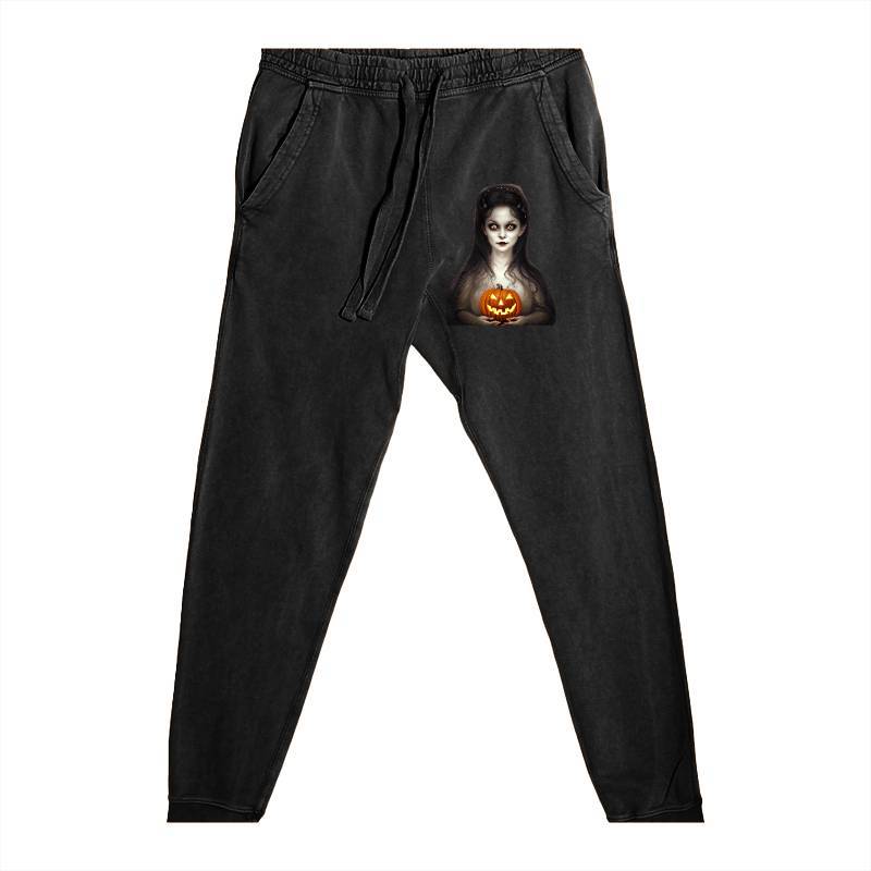 Halloween A Cute Vampire Head Face Jogger