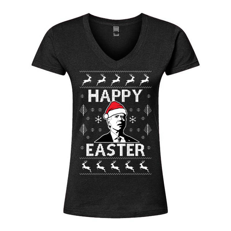Happy Easter V-Neck T-Shirt