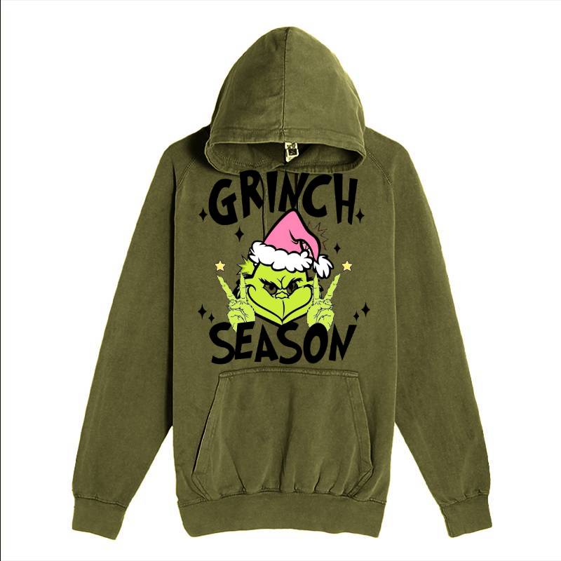 Cristmas Grinch Season Hoodie