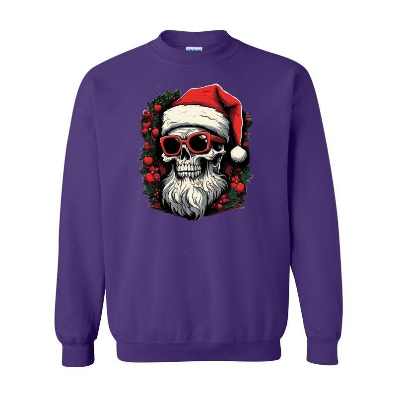 Skull Snat Claus Crewneck Sweatshirt 