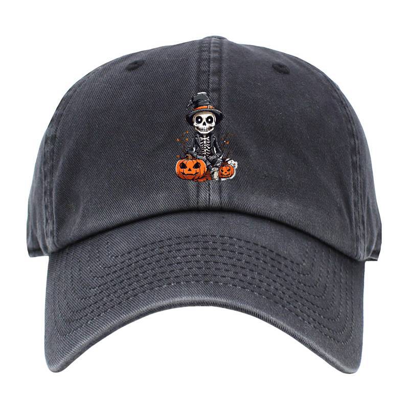 Skeleton Halloween Baseball Cap
