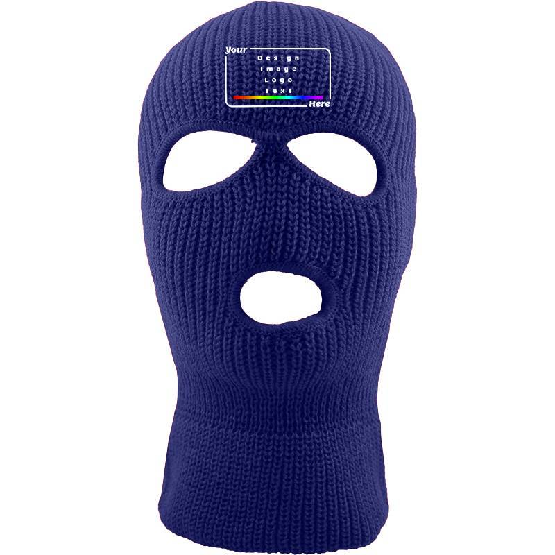 Your Design Here Multi Color Caps Three hole mask