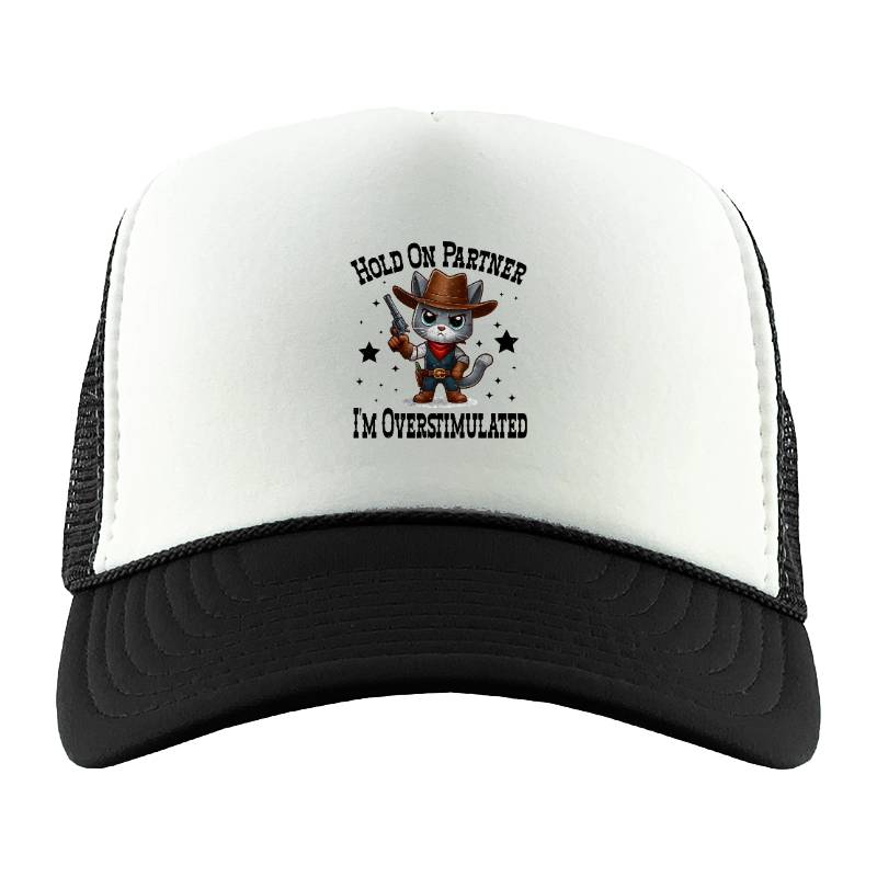 Hold On Partner Trucker Hat
