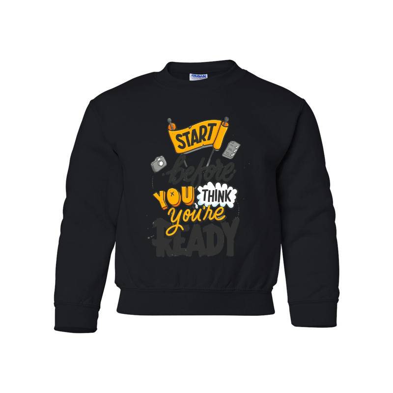 Start Before Youth Crewneck Sweatshirt 