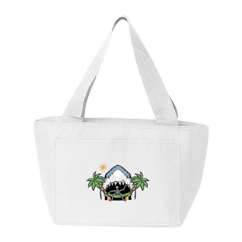 Shark and Skull Cooler Bag