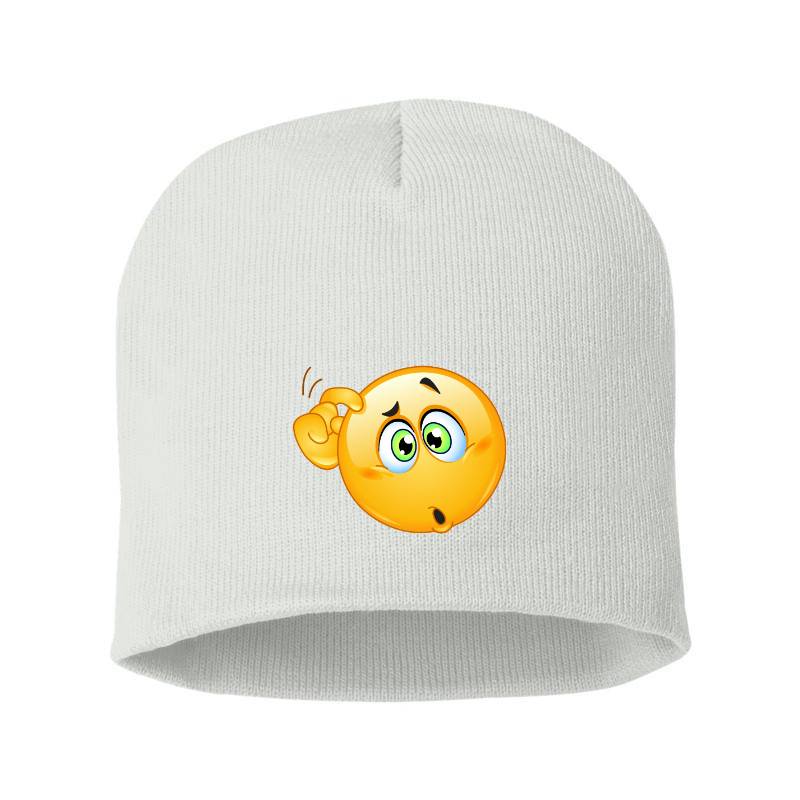 Confused Emoji Beanie