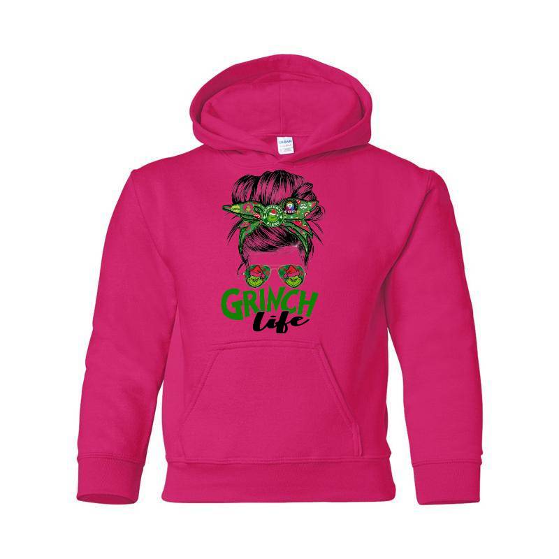 Cristmas Grinch Hooded Sweatshirt