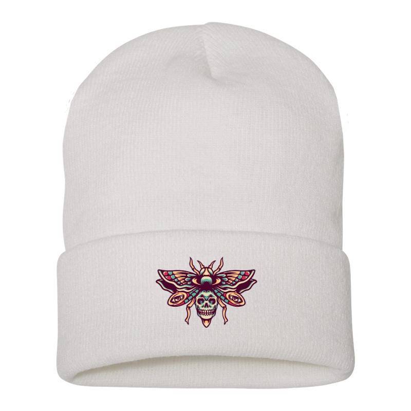 Butterfly Skull Beanie
