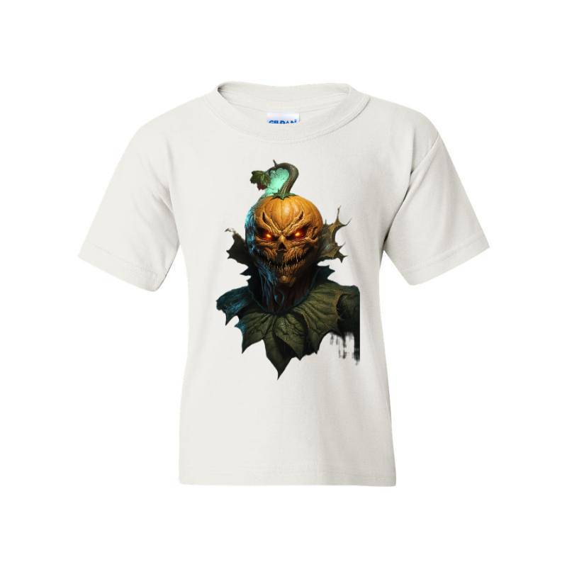 Halloween Pumpkin Head T-Shirt