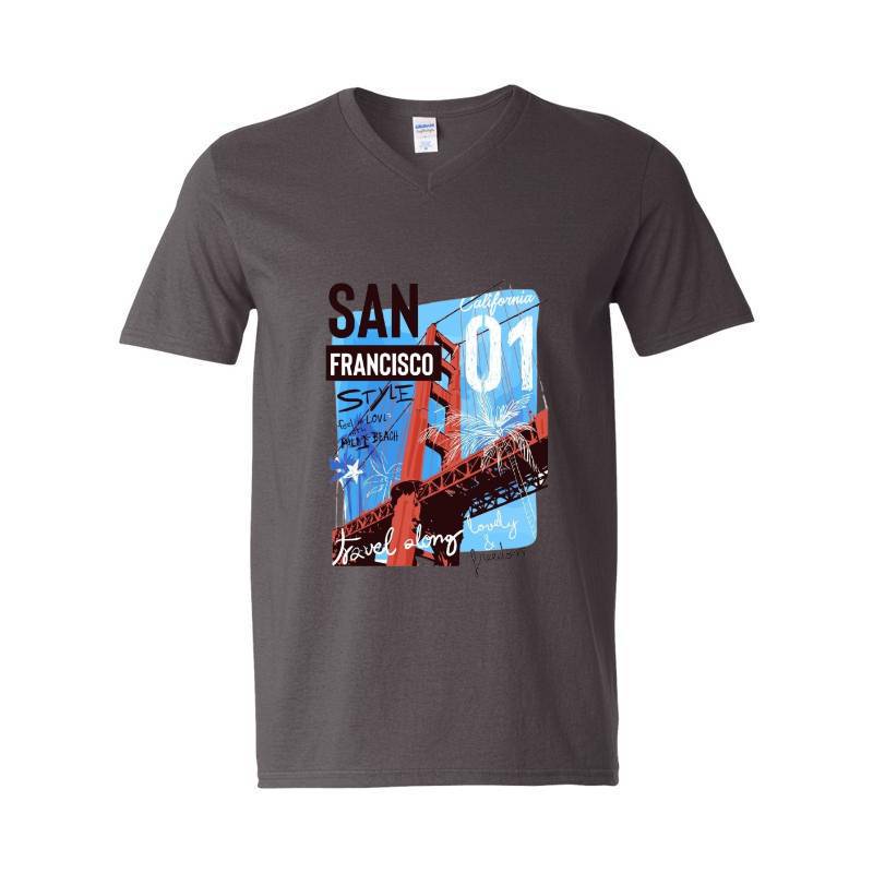 San Francisco V-Neck T-Shirt