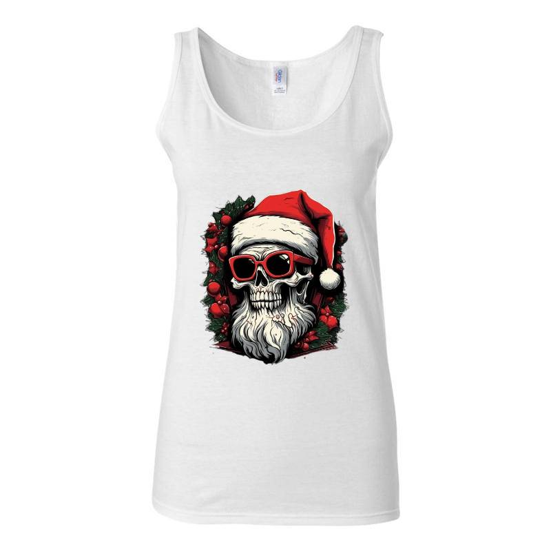 Skull Snat Claus Tank Top T-Shirt