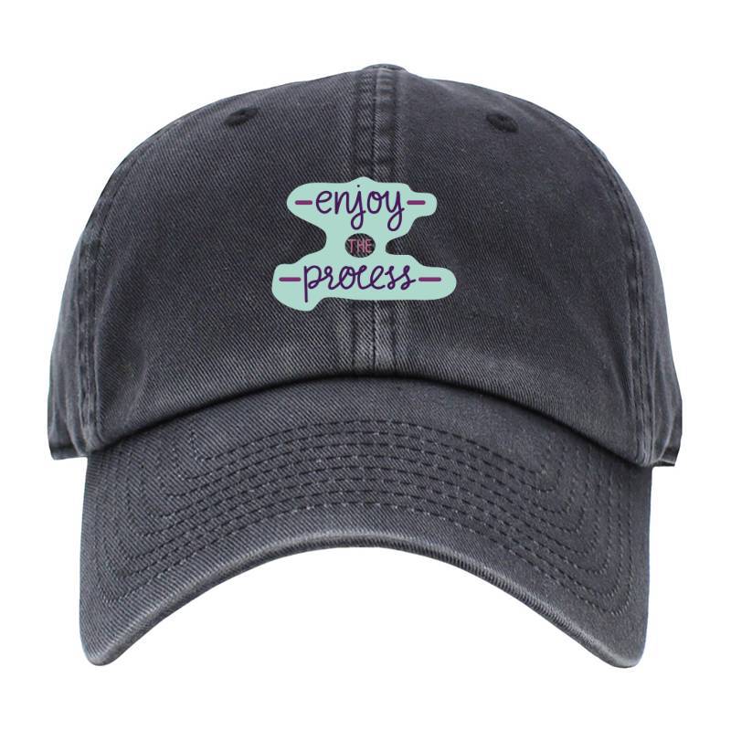 Enjoy the process Baseball Cap
