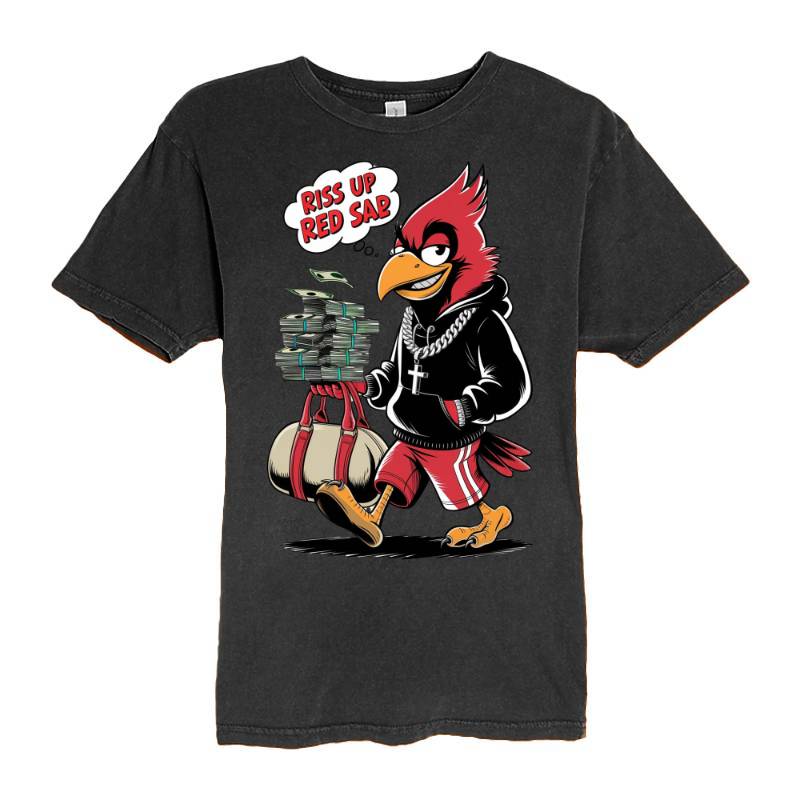 Riss Up Red Sar T-Shirt