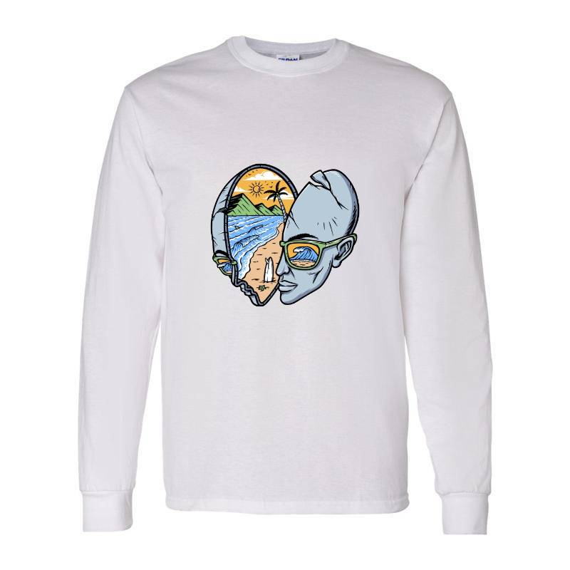 Beach Long Sleeve Shirt