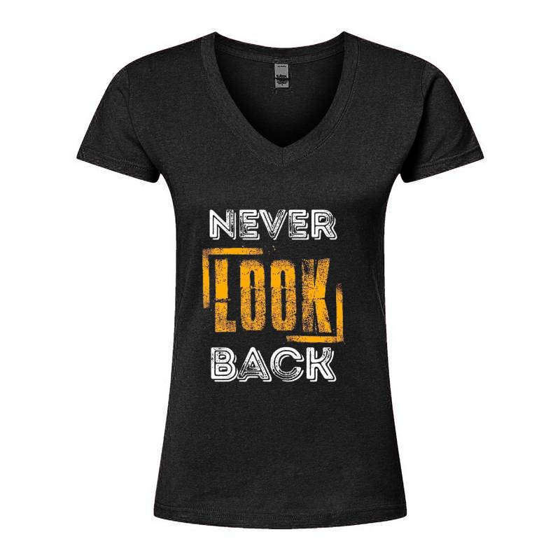 Never Look Back V-Neck T-Shirt