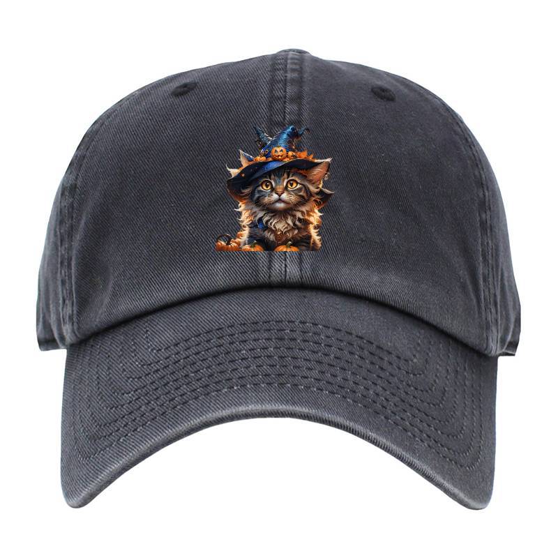 Cat Halloween Baseball Cap