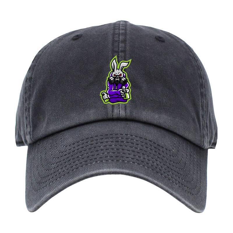 Rabbit art Baseball Cap