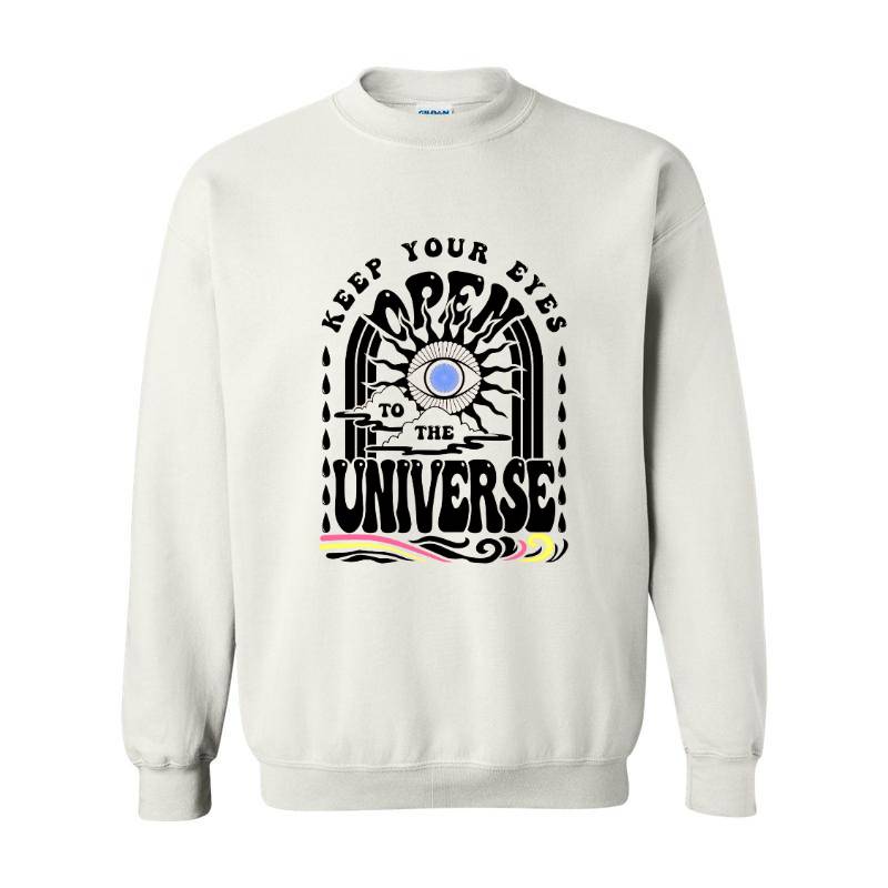 Keep Your Eyes Open Crewneck Sweatshirt 