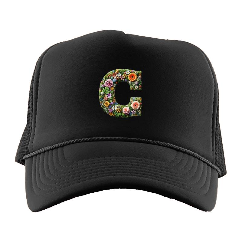 Letter C Trucker Hat