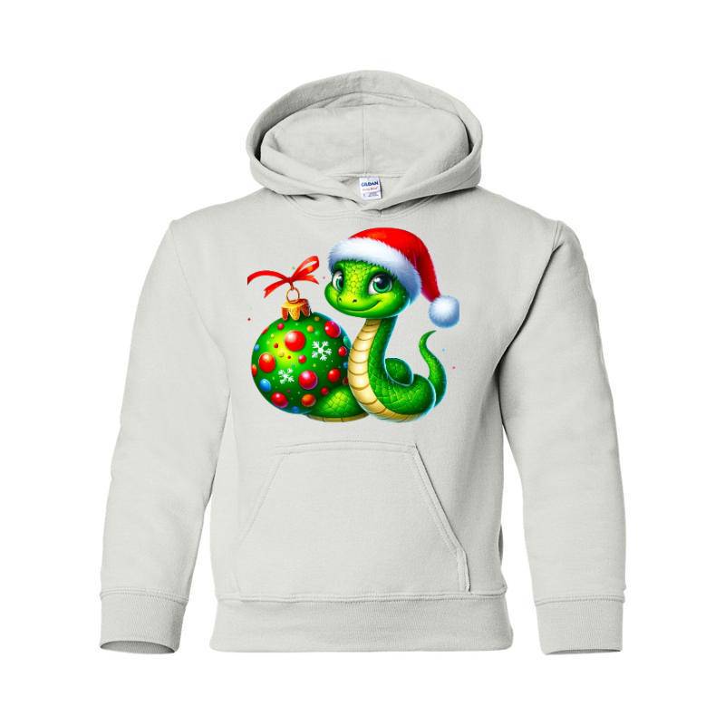 Christmas Snake Hooded Sweatshirt