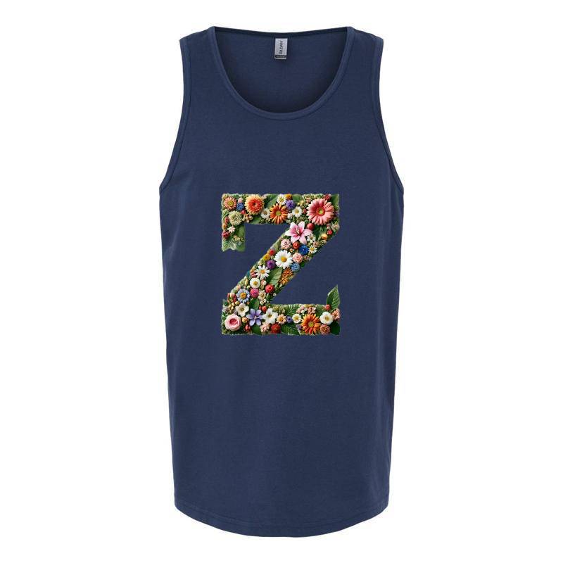 Letter Z Tank Top T-Shirt