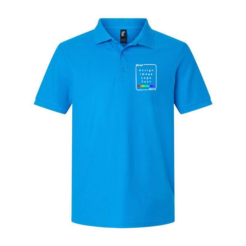 Your Design Here Multi Color Polo T-Shirt