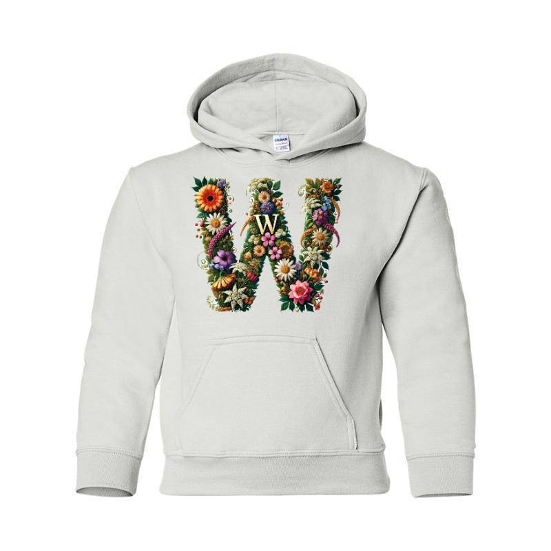 Letter W Hooded Sweatshirt