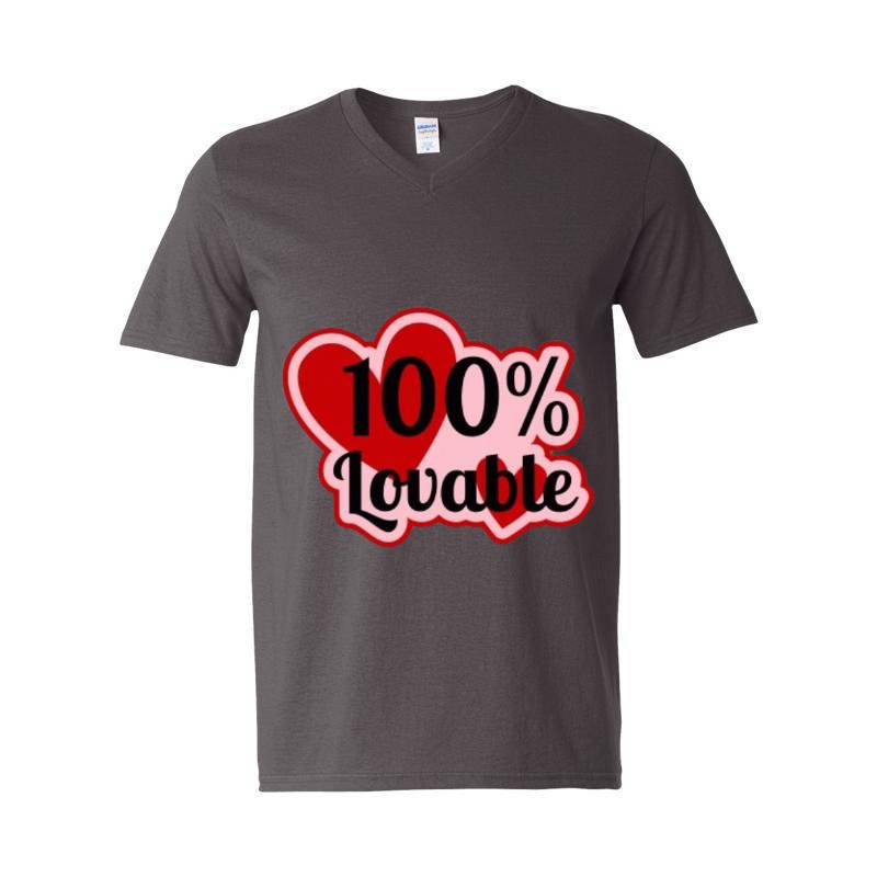Valentine's Day V-Neck T-Shirt