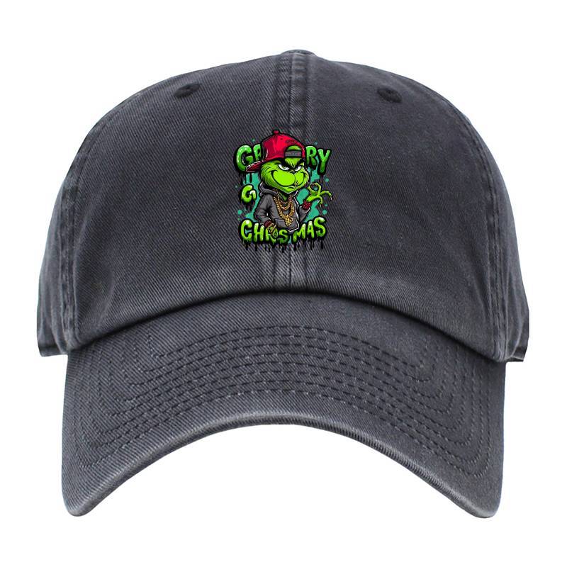 Grinch Christmas Baseball Cap