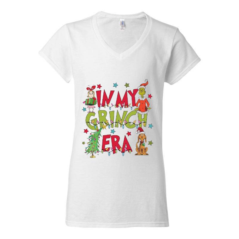 Cristmas Grinch V-Neck T-Shirt