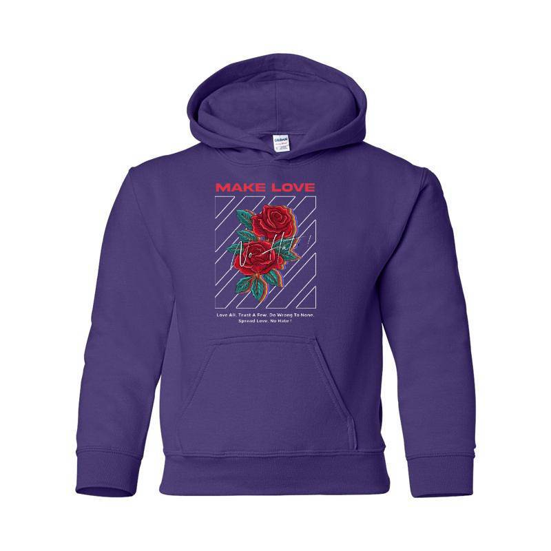 Make Love Hooded Sweatshirt