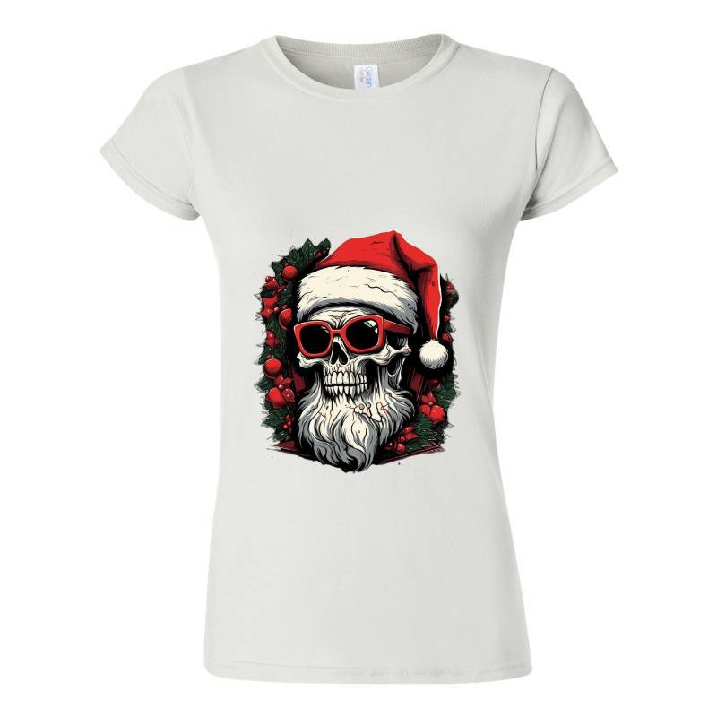 Skull Snat Claus T-Shirt