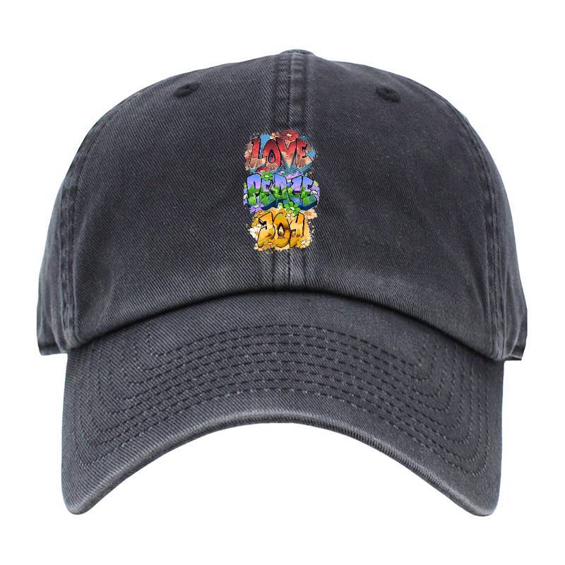 Love Peace Joy Baseball Cap