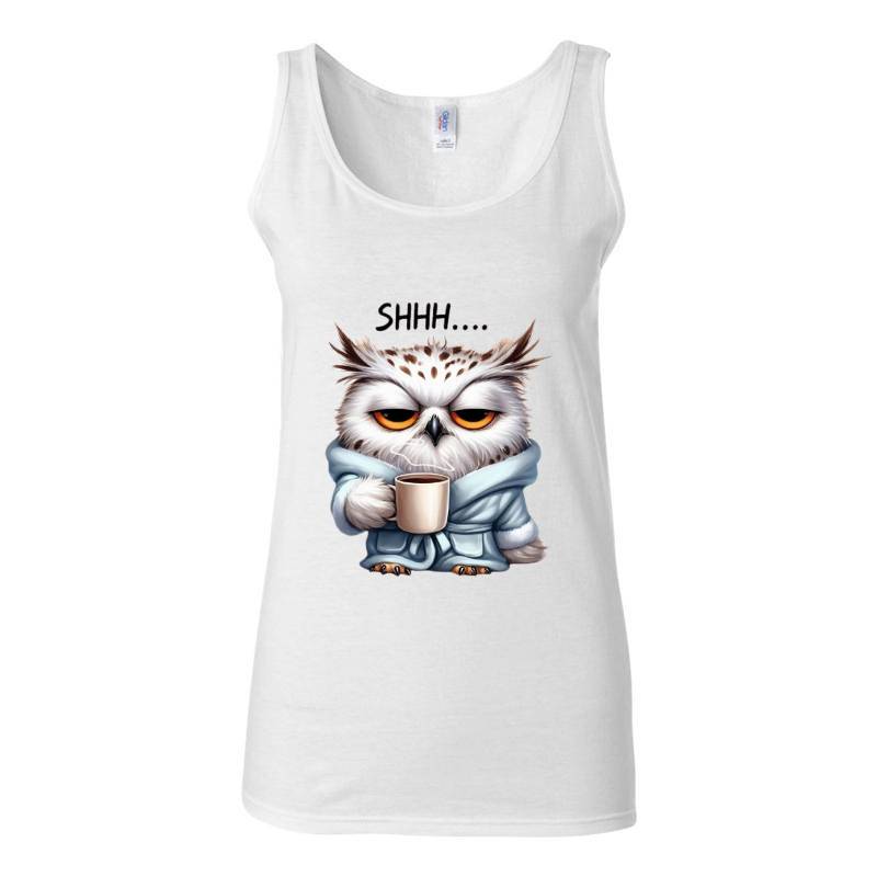 Owl Tank Top T-Shirt